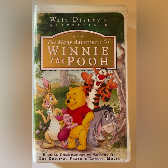 The Many Adventures of Winnie the Pooh (VHS, 1996) Walt Disney Kids movies - Picture 1 of 5